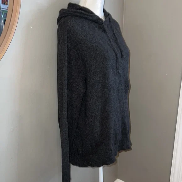 Patagonia Mens Gray Recycled Cashmere Sweater Hoodie Size L - Picture 6 of 13